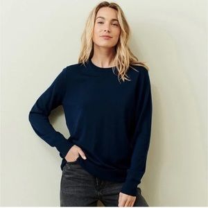 Jenni Kaye everyday sweater navy